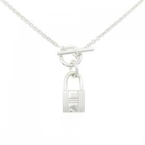 HERMES Silver Necklace